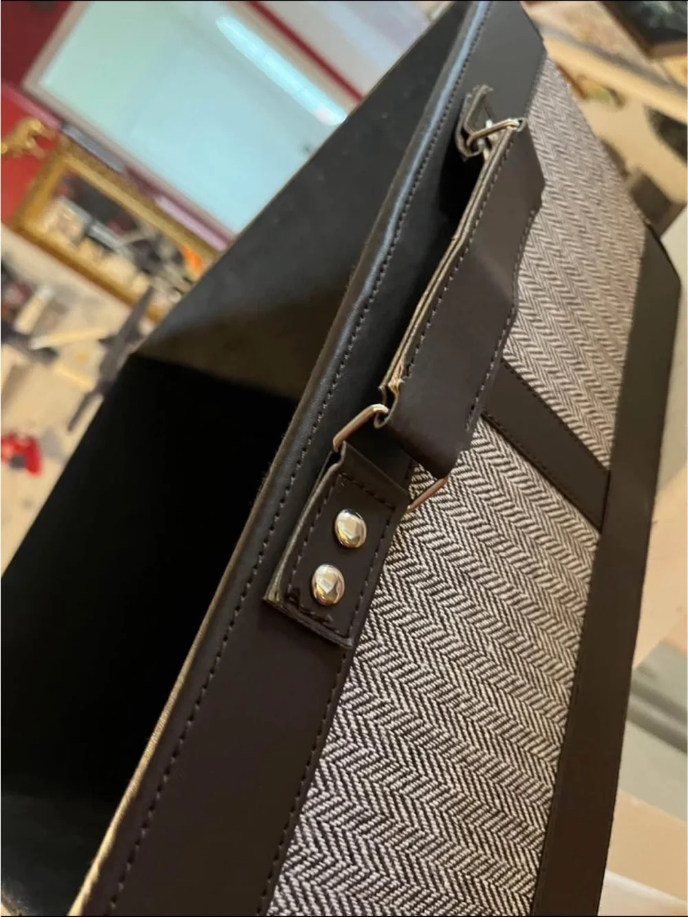 Source Unknown faux leather